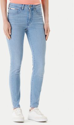 Jeansy damskie wiosenne w miejskim stylu Calvin Klein Jeans ze sklepu: MODIVO w kategorii: Jeansy damskie - zdjęcie WP-EBWP-BKLVO-LN0_0000305044303