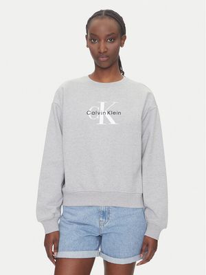 Bluza damska jesienna Calvin Klein Jeans ze sklepu: MODIVO w kategorii: Bluzy damskie - zdjęcie WP-EBWP-BKLVO-LN0_0000305044471