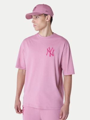 T-shirt męski casual New Era ze sklepu: MODIVO w kategorii: T-shirty męskie - zdjęcie WP-EBWP-BKLVO-LN0_0000305046109