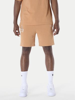 Spodenki męskie w sportowym stylu New Era ze sklepu: MODIVO w kategorii: Spodenki męskie - zdjęcie WP-EBWP-BKLVO-LN0_0000305046185