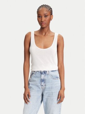 Bluzka damska Calvin Klein ze sklepu: MODIVO w kategorii: Bluzki damskie - zdjęcie WP-EBWP-BKLVO-LN0_0000305049759