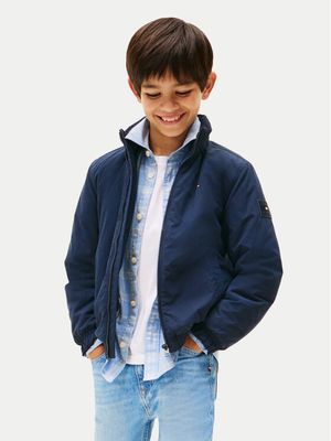 Kurtka chłopięca na jesień Tommy Hilfiger ze sklepu: MODIVO w kategorii: Kurtki chłopięce - zdjęcie WP-EBWP-BKLVO-LN0_0000305050113