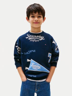 Bluza chłopięca zimowa na jesień Tommy Hilfiger ze sklepu: MODIVO w kategorii: Bluzy chłopięce - zdjęcie WP-EBWP-BKLVO-LN0_0000305050342
