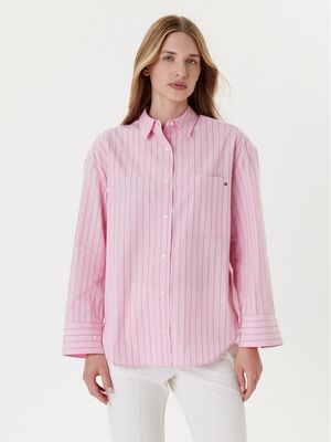Koszula damska Tommy Hilfiger ze sklepu: MODIVO w kategorii: Koszule damskie - zdjęcie WP-EBWP-BKLVO-LN0_0000305056436
