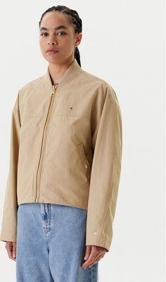 Kurtka damska jesienna casualowa Tommy Hilfiger ze sklepu: MODIVO w kategorii: Kurtki damskie - zdjęcie WP-EBWP-BKLVO-LN0_0000305056986