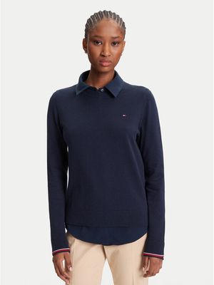Tommy Hilfiger - Sweter damski ze sklepu: MODIVO w kategorii: Swetry damskie - zdjęcie WP-EBWP-BKLVO-LN0_0000305057402