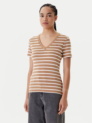 Bluzka damska Tommy Hilfiger ze sklepu: MODIVO w kategorii: Bluzki damskie - zdjęcie WP-EBWP-BKLVO-LN0_0000305057754