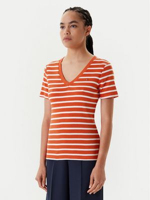Bluzka damska casual Tommy Hilfiger ze sklepu: MODIVO w kategorii: Bluzki damskie - zdjęcie WP-EBWP-BKLVO-LN0_0000305057761