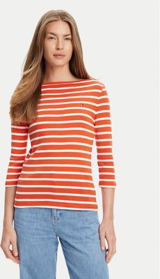 Bluzka damska wiosenna Tommy Hilfiger ze sklepu: MODIVO w kategorii: Bluzki damskie - zdjęcie WP-EBWP-BKLVO-LN0_0000305057815