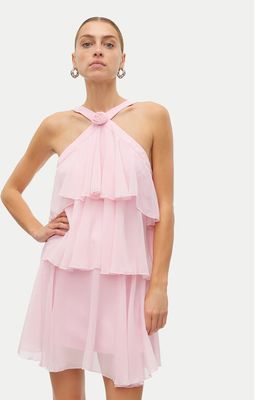 Sukienka rozkloszowana Vero Moda ze sklepu: MODIVO w kategorii: Sukienki - zdjęcie WP-EBWP-BKLVO-LN0_0000305059765