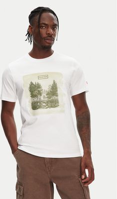 T-shirt męski Hunter ze sklepu: MODIVO w kategorii: T-shirty męskie - zdjęcie WP-EBWP-BKLVO-LN0_0000305062635
