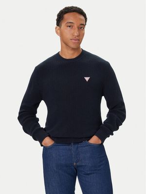 Guess - Sweter męski casualowy ze sklepu: MODIVO w kategorii: Swetry męskie - zdjęcie WP-EBWP-BKLVO-LN0_0000305087195