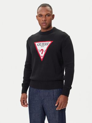 Guess Jeans - Sweter męski ze sklepu: MODIVO w kategorii: Swetry męskie - zdjęcie WP-EBWP-BKLVO-LN0_0000305087232