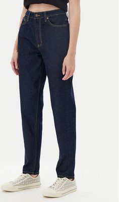 Jeansy damskie na wiosnę Guess Jeans ze sklepu: MODIVO w kategorii: Jeansy damskie - zdjęcie WP-EBWP-BKLVO-LN0_0000305087508