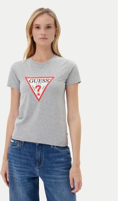 Guess Jeans - Bluzka damska wiosenna ze sklepu: MODIVO w kategorii: Bluzki damskie - zdjęcie WP-EBWP-BKLVO-LN0_0000305087591