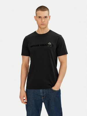 T-shirt męski na wiosnę młodzieżowy Moose Knuckles ze sklepu: MODIVO w kategorii: T-shirty męskie - zdjęcie WP-EBWP-BKLVO-LN0_0000305089106