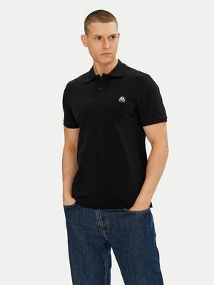 T-shirt męski casual Moose Knuckles ze sklepu: MODIVO w kategorii: T-shirty męskie - zdjęcie WP-EBWP-BKLVO-LN0_0000305089168