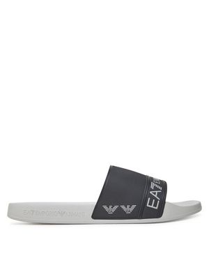 EA7 Emporio Armani - Klapki męskie na lato ze sklepu: MODIVO w kategorii: Klapki męskie - zdjęcie WP-EBWP-BKLVO-LN0_0000305090881
