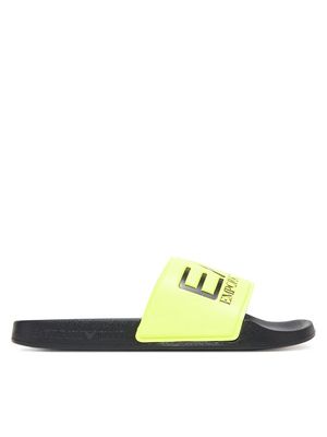 Klapki męskie na lato EA7 Emporio Armani ze sklepu: MODIVO w kategorii: Klapki męskie - zdjęcie WP-EBWP-BKLVO-LN0_0000305091000