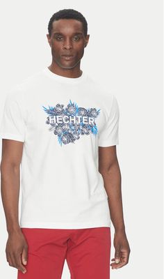 T-shirt męski na wiosnę Hechter Paris ze sklepu: MODIVO w kategorii: T-shirty męskie - zdjęcie WP-EBWP-BKLVO-LN0_0000305100405