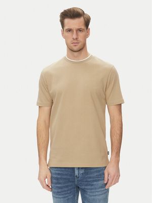 BOSS - T-shirt męski casual ze sklepu: MODIVO w kategorii: T-shirty męskie - zdjęcie WP-EBWP-BKLVO-LN0_0000305101426