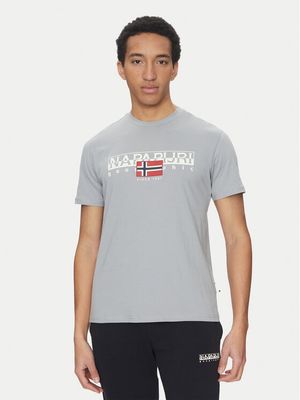 T-shirt męski sportowy Napapijri ze sklepu: MODIVO w kategorii: T-shirty męskie - zdjęcie WP-EBWP-BKLVO-LN0_0000305101884