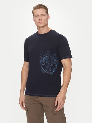 T-shirt męski Napapijri ze sklepu: MODIVO w kategorii: T-shirty męskie - zdjęcie WP-EBWP-BKLVO-LN0_0000305102492