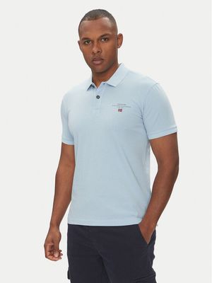 T-shirt męski Napapijri ze sklepu: MODIVO w kategorii: T-shirty męskie - zdjęcie WP-EBWP-BKLVO-LN0_0000305102836