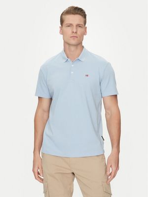 T-shirt męski na wiosnę Napapijri ze sklepu: MODIVO w kategorii: T-shirty męskie - zdjęcie WP-EBWP-BKLVO-LN0_0000305102935