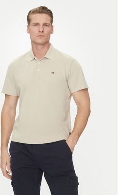 T-shirt męski casual Napapijri ze sklepu: MODIVO w kategorii: T-shirty męskie - zdjęcie WP-EBWP-BKLVO-LN0_0000305102959