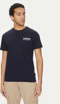 Napapijri - T-shirt męski w sportowym stylu ze sklepu: MODIVO w kategorii: T-shirty męskie - zdjęcie WP-EBWP-BKLVO-LN0_0000305103352