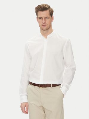 Koszula męska z kołnierzykiem button down BOSS ze sklepu: MODIVO w kategorii: Koszule męskie - zdjęcie WP-EBWP-BKLVO-LN0_0000305103703