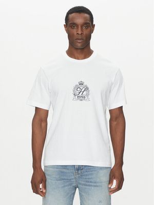 T-shirt męski wiosenny HUGO ze sklepu: MODIVO w kategorii: T-shirty męskie - zdjęcie WP-EBWP-BKLVO-LN0_0000305105622