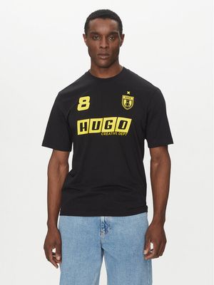 T-shirt męski na wiosnę młodzieżowy HUGO ze sklepu: MODIVO w kategorii: T-shirty męskie - zdjęcie WP-EBWP-BKLVO-LN0_0000305106315