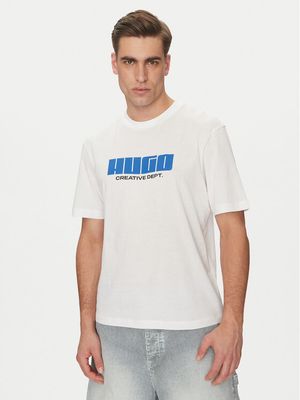 T-shirt męski HUGO ze sklepu: MODIVO w kategorii: T-shirty męskie - zdjęcie WP-EBWP-BKLVO-LN0_0000305106377