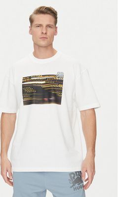 T-shirt męski HUGO ze sklepu: MODIVO w kategorii: T-shirty męskie - zdjęcie WP-EBWP-BKLVO-LN0_0000305106568