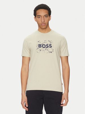 T-shirt męski młodzieżowy BOSS ze sklepu: MODIVO w kategorii: T-shirty męskie - zdjęcie WP-EBWP-BKLVO-LN0_0000305107237