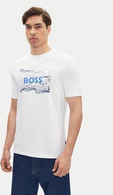 T-shirt męski na wiosnę młodzieżowy BOSS ze sklepu: MODIVO w kategorii: T-shirty męskie - zdjęcie WP-EBWP-BKLVO-LN0_0000305107282
