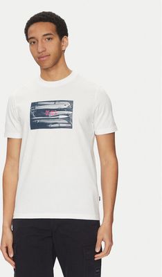 T-shirt męski w stylu młodzieżowym BOSS ze sklepu: MODIVO w kategorii: T-shirty męskie - zdjęcie WP-EBWP-BKLVO-LN0_0000305107350
