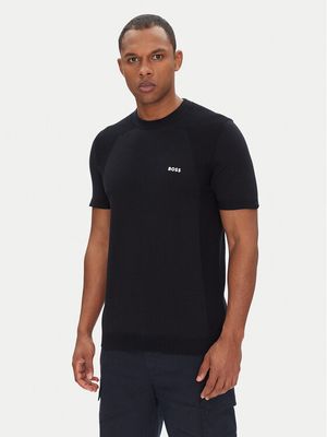 T-shirt męski casual BOSS ze sklepu: MODIVO w kategorii: T-shirty męskie - zdjęcie WP-EBWP-BKLVO-LN0_0000305108791