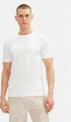 T-shirt męski casual BOSS ze sklepu: MODIVO w kategorii: T-shirty męskie - zdjęcie WP-EBWP-BKLVO-LN0_0000305110206