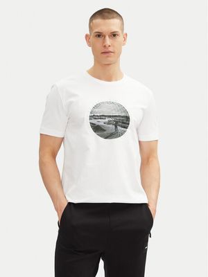 T-shirt męski wiosenny BOSS ze sklepu: MODIVO w kategorii: T-shirty męskie - zdjęcie WP-EBWP-BKLVO-LN0_0000305110350