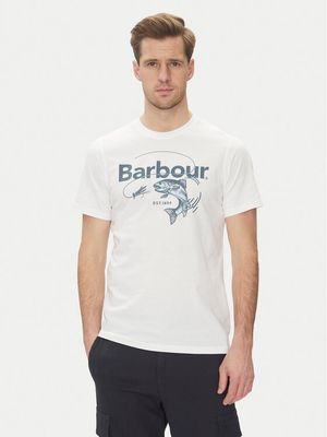 T-shirt męski na wiosnę Barbour ze sklepu: MODIVO w kategorii: T-shirty męskie - zdjęcie WP-EBWP-BKLVO-LN0_0000305116703