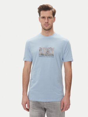 T-shirt męski na wiosnę Armani Exchange ze sklepu: MODIVO w kategorii: T-shirty męskie - zdjęcie WP-EBWP-BKLVO-LN0_0000305118189