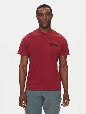 Napapijri - T-shirt męski wiosenny ze sklepu: MODIVO w kategorii: T-shirty męskie - zdjęcie WP-EBWP-BKLVO-LN0_0000305119643