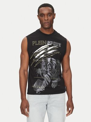 Plein Sport - T-shirt męski na wiosnę młodzieżowy ze sklepu: MODIVO w kategorii: T-shirty męskie - zdjęcie WP-EBWP-BKLVO-LN0_0000305123251