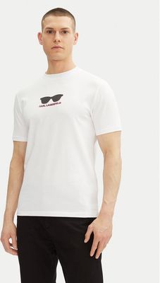 Karl Lagerfeld - T-shirt męski na wiosnę ze sklepu: MODIVO w kategorii: T-shirty męskie - zdjęcie WP-EBWP-BKLVO-LN0_0000305123435