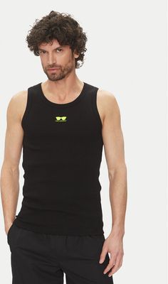 T-shirt męski casualowy Karl Lagerfeld ze sklepu: MODIVO w kategorii: T-shirty męskie - zdjęcie WP-EBWP-BKLVO-LN0_0000305123510
