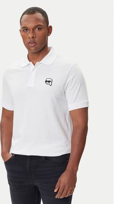 T-shirt męski casual Karl Lagerfeld ze sklepu: MODIVO w kategorii: T-shirty męskie - zdjęcie WP-EBWP-BKLVO-LN0_0000305123923