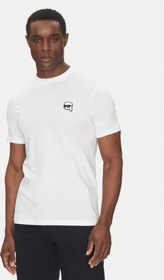 T-shirt męski na wiosnę Karl Lagerfeld ze sklepu: MODIVO w kategorii: T-shirty męskie - zdjęcie WP-EBWP-BKLVO-LN0_0000305123930